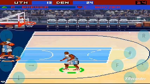 NBA pro basketball 2010 on emulator java (gameplay) смотреть онлайн