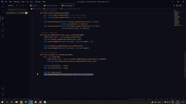 Python Connection Pool with Semaphore (threading) смотреть онлайн