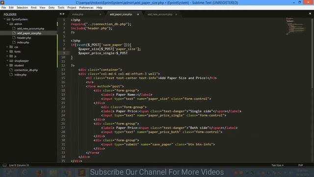 Online E-Print System Using PHP & SQL | Bootstrap & Jquery in Urdu Part 003 смотреть онлайн