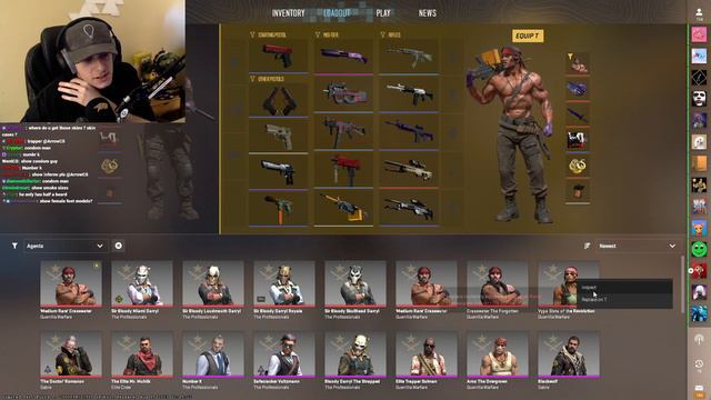 CS 2 New masks on The Professionals Agents смотреть онлайн