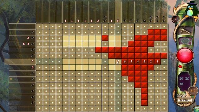 Fantasy Mosaics 13: Unexpected Visitor - 8-2 - Hummingbird (Walkthrough) смотреть онлайн