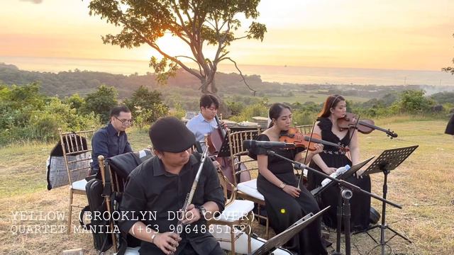 Quartet Manila - Yellow (Brooklyn Duo Cover) смотреть онлайн