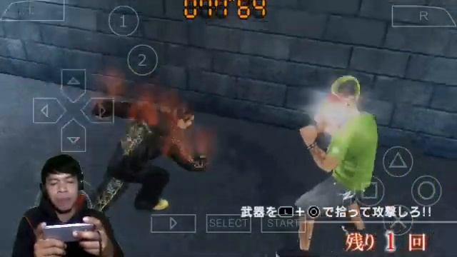 Tutorial Bermain Kurohyou Ryu Ga Gotoku Shinshou - PSP Android part 1 смотреть онлайн