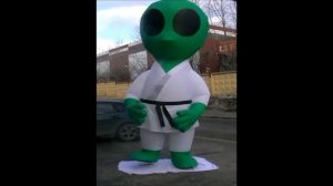 Надувной костюм Инопланетянин