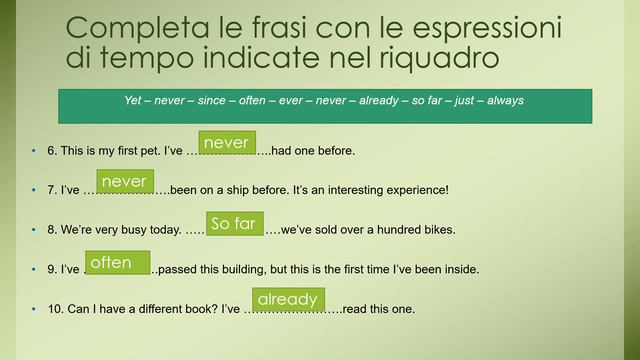 Present Perfect Simple & Continuous смотреть онлайн