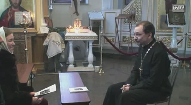 Огласительная беседа перед крещением. Встречу проводит протоиерей Владимир Кочубей. смотреть онлайн