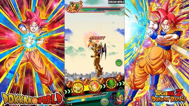 100% EZA INT SUPER SAIYAN GOD GOKU LEVEL 10 LINKS SHOWCASE! Dragon Ball Z Dokkan Battle смотреть онлайн