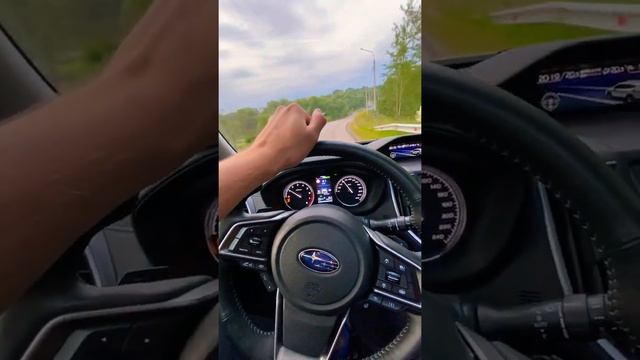 SUBARU FORESTER 2022 РЕСТАЙЛИНГ РАБОТА ПОДВЕСКИ ПРИ ПРОЕЗДЕ НЕРОВНОСТЕЙ ПРИ СКОРОСТИ 35КМ/Ч смотреть онлайн