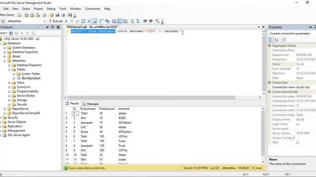 Part 12: How to use OR condition in SQL Tamil смотреть онлайн