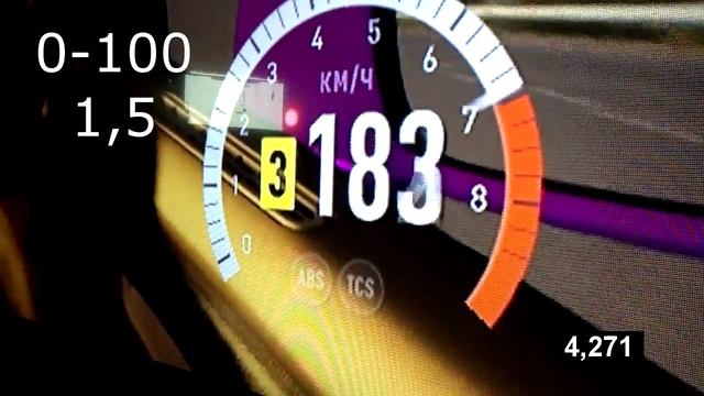 Forza Horizon 2 / Nissan GT-R Acceleration 0 - 300 Km/h