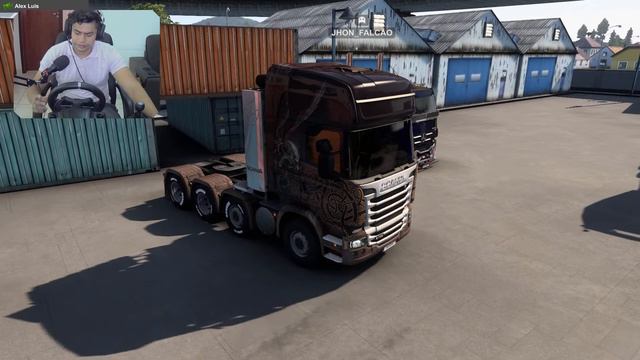 LIVE COMBOIO MAPA EAA #4- #ETS2 1.43 - #LOGITECH G29 смотреть онлайн