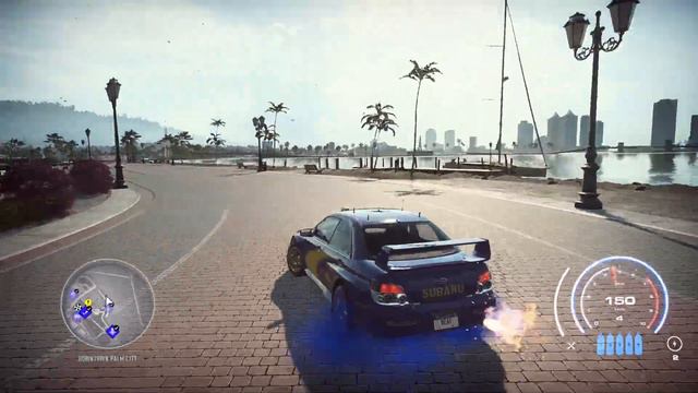 Trying To Drift With Subaru Impreza WRX STi 2006 In NFS:Heat смотреть онлайн