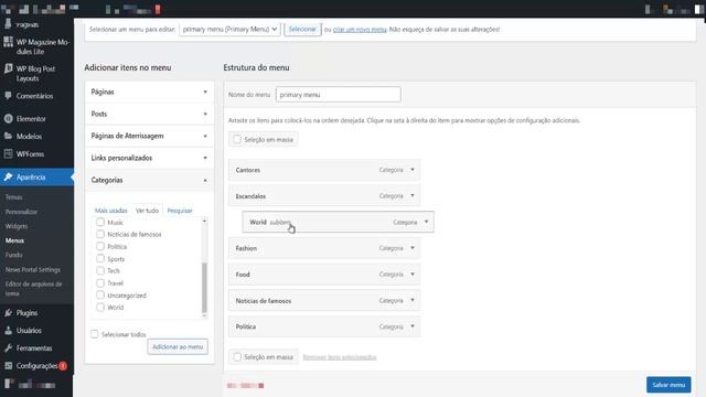 Como Criar um Blog de Notícias no Wordpress [TEMA GRÁTIS] Portal de Noticiais no Wordpress смотреть онлайн