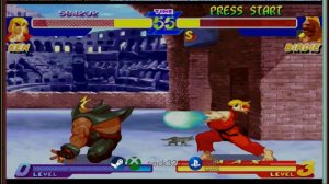 [Street Fighter Alpha] Arcade playthrough [Street Fighter 30th Anniversary Collection] w/60fps