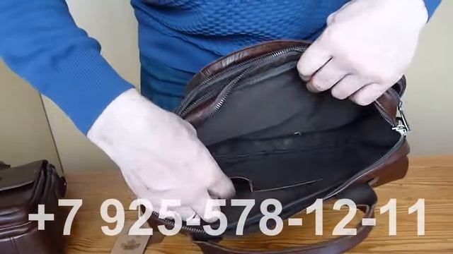 Кожаные портфели Редклиф-2 и Уолтерс-2 тёмно-коричневые! смотреть онлайн
