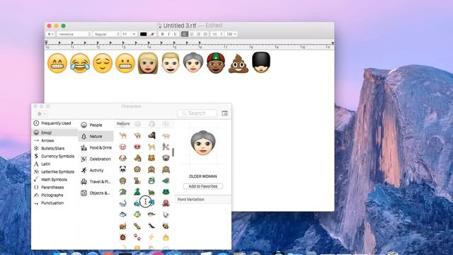 How to Type Emoji on Mac with OS X El Capitan & OS X Yosemite смотреть онлайн