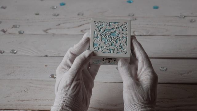 Шкатулка для обручальных колец своими руками смотреть онлайн