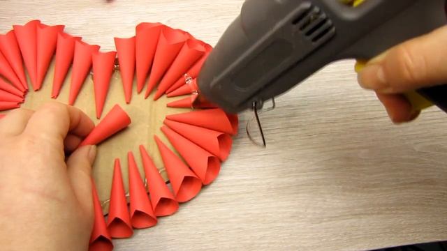Как сделать 3D сердце из бумаги. 14 февраля, день матери подарок смотреть онлайн