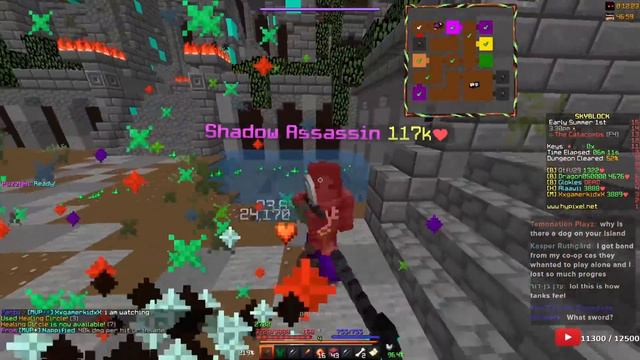 Doing Dungeons But The Set is Randomized #3 (Hypixel Skyblock) смотреть онлайн