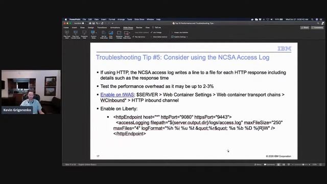 Top 10 Performance and Troubleshooting tips for WebSphere Application Server traditional and Libert смотреть онлайн
