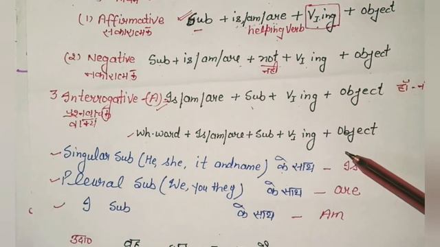 Present continuous tense#present continuous examples#up board k students k liye смотреть онлайн