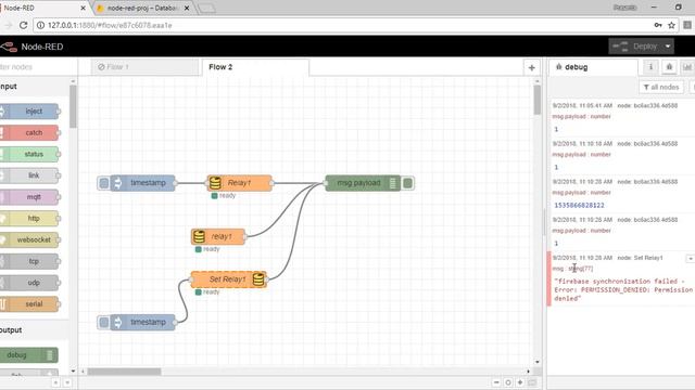 Trigger GPIO on Arduino Using FireBase and Node Red смотреть онлайн