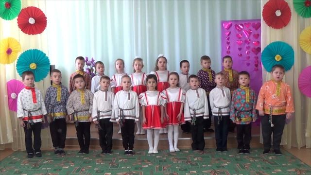 Песня "Мама, мама, мамочка" , автор Янина Жабко в исполнении подготовительной группы детского сада смотреть онлайн