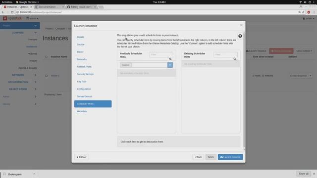 Openstack Advanced Instance Launching + Cloud Init смотреть онлайн