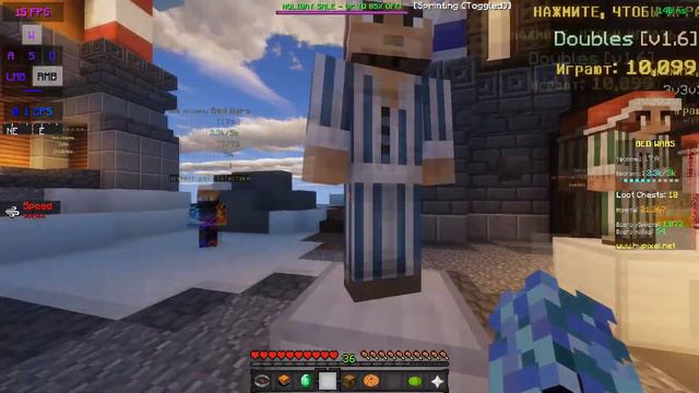 😱Майнкравт, но РАНДОМАЙЗЕР РЕШАЕТ МОЙ FPS! БЕД ВАРС с НИЗКИМ ФПС! BED WARS на HYPIXEL! смотреть онлайн