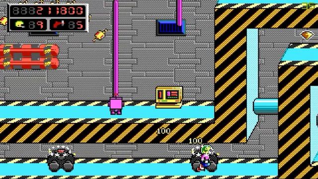 Commander Keen 5 (Hard) Walkthrough #7 - Defense Tunnel Sorra смотреть онлайн