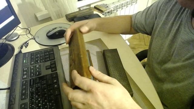 Винтажный классический масляный точильный камень "Карборундум" (VTG Carborundum oilstone) смотреть онлайн