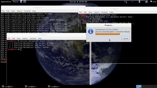 حل مشكله تشغيل armitage في نضام kali linux смотреть онлайн