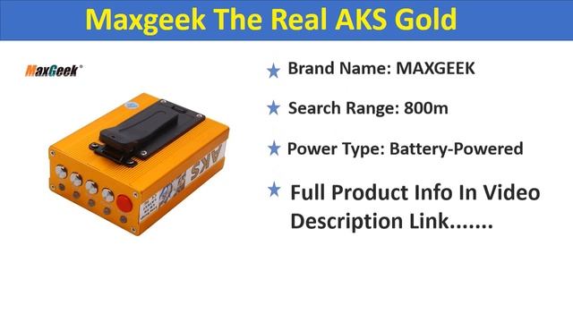 Top 5 Best AKS Metal Detector In 2020 | Best Long Range AKS Gold Metal Detectors