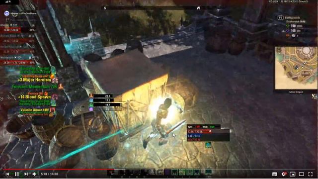 [Viewer Gameplay Analysis #2] Block Timing + Counter Snares - Elder Scrolls Online PvP