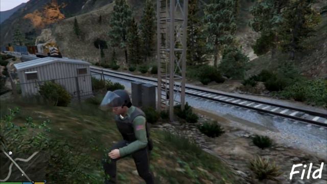 ШОК!!! ОСТАНОВИЛ ПОЕЗД В ГТА 5!? I STOPED TRAIN IN GTA 5!? смотреть онлайн