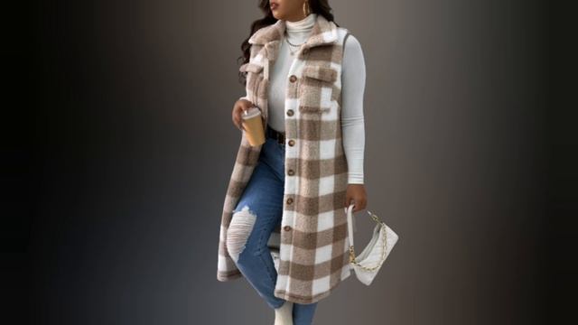 DIY ✂ Длинные жилеты/ 32 идеи/ Женские жилеты