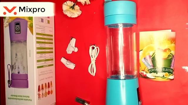 Unboxing of 6 blades portable and rechargeable Juicer blender in Pakistan смотреть онлайн