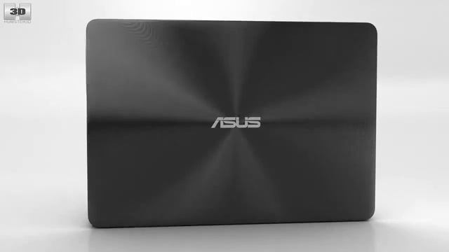 Asus Zenbook UX305 Obsidian Stone by 3D model store Humster3D.com смотреть онлайн