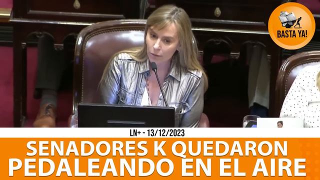 VICKY VILLARRUEL Y LOSADA. Brillante jugada en el SENADO. Basta ya! смотреть онлайн