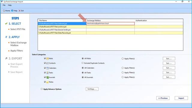 Exchange Import - Importing PST Files from Work Group Network to Exchange Server Mailbox смотреть онлайн