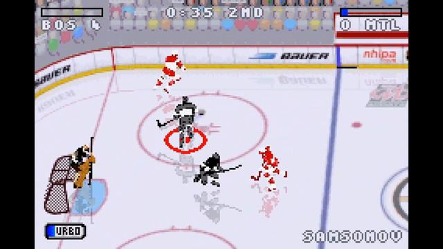 NHL Hitz 20-03 | Gameplay (Gameboy Advance) смотреть онлайн