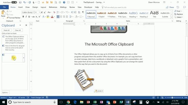 Microsoft Office Clipboard Cut, Copy, Paste Windows, Word, Excel смотреть онлайн