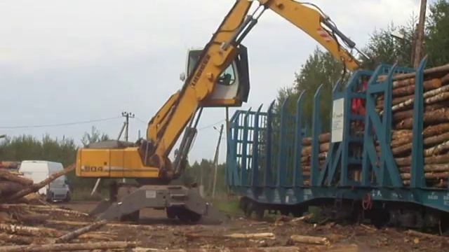 Захват для бревен Krabbe 30 смотреть онлайн