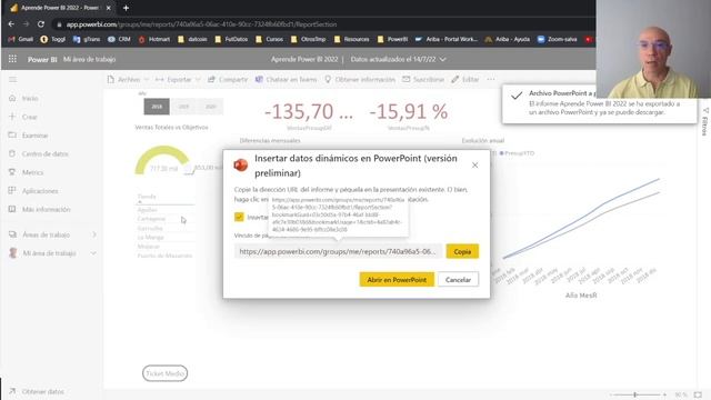 Power BI presentado en PowerPoint (interactivo ✅) смотреть онлайн
