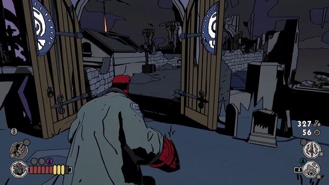 Hellboy Web Of Wyrd Прохождение 2023 год - Часть 12 Король-безбожник и робот не такие сильные [4K] смотреть онлайн