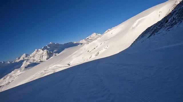 Эльбрус Обзор Трассы EP27 и трасс правой части под станцией мир смотреть онлайн