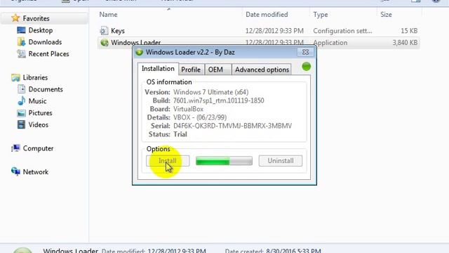 Crack Windows 7 bang Windows 7 loader смотреть онлайн