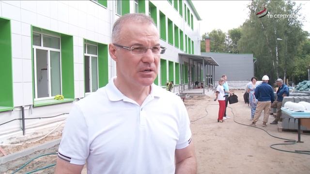 Ход ремонтных работ в школах Серпухова - под контролем депутата Госдумы смотреть онлайн