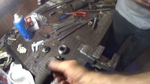 TOYOTA RAV 4 2007 гв. 4WD. Рулевая рейка, Снимаем и ремонтируем, карданный вал. Steering rack