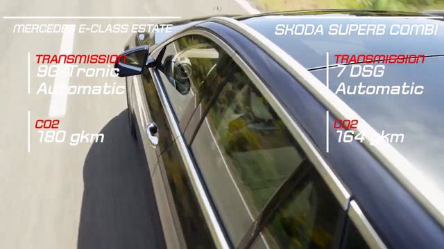 2019 Mercedes E-Class Estate vs 2019 Skoda Superb Combi смотреть онлайн